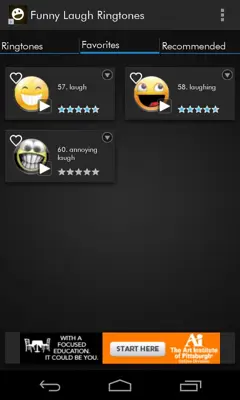 Funny Laugh Ringtones android App screenshot 0